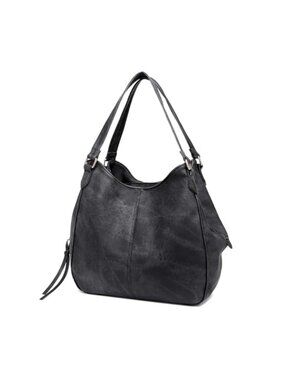 Women's Multi-pocket Shoulder Bag Fashion Cotton Canvas Handbag Tote Purse